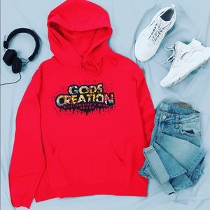 Gods Creation Work of Art Hoodie- ALL SIZES AND COLORS